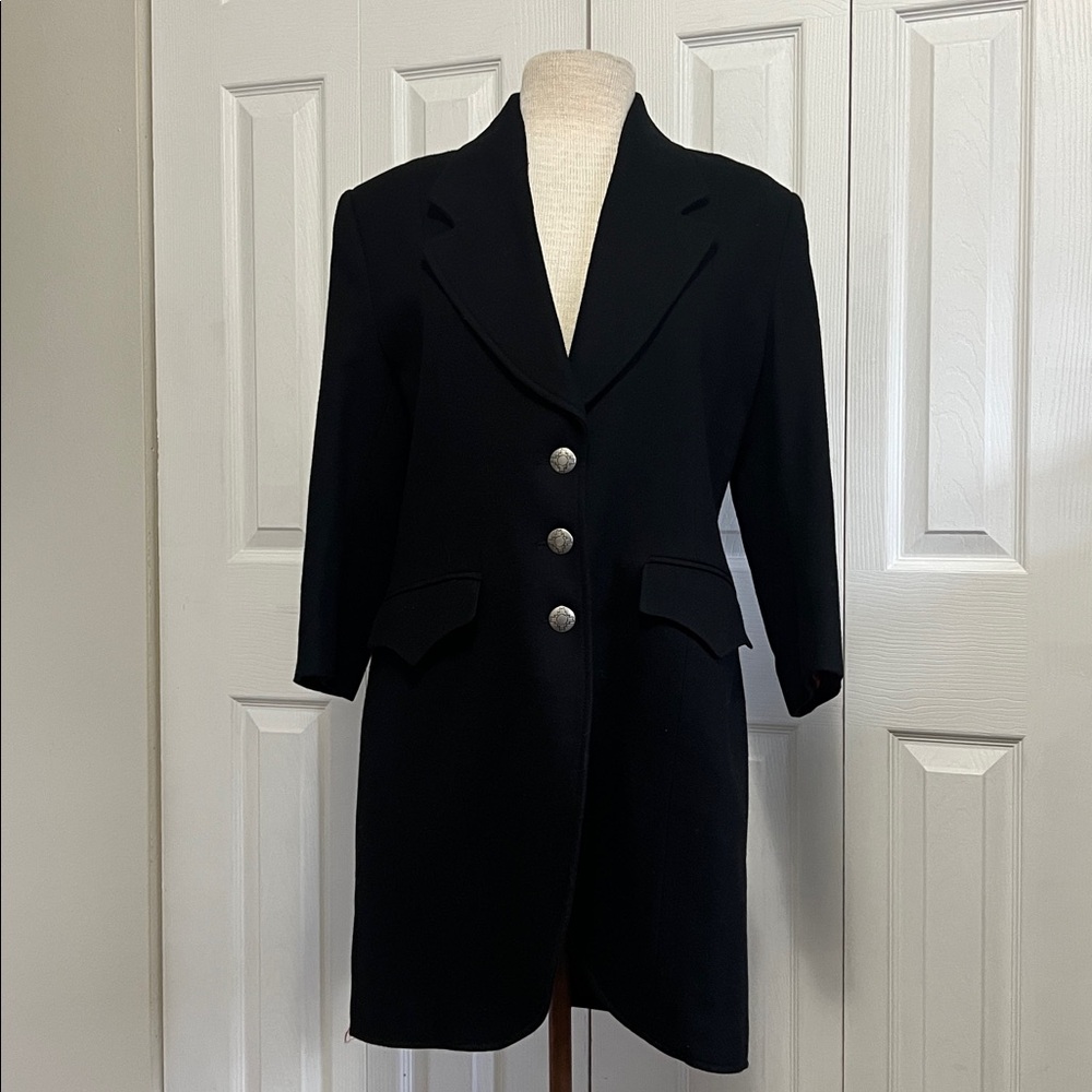 Pioneer Wear Red River Collection Women’s Black Coat Size Small